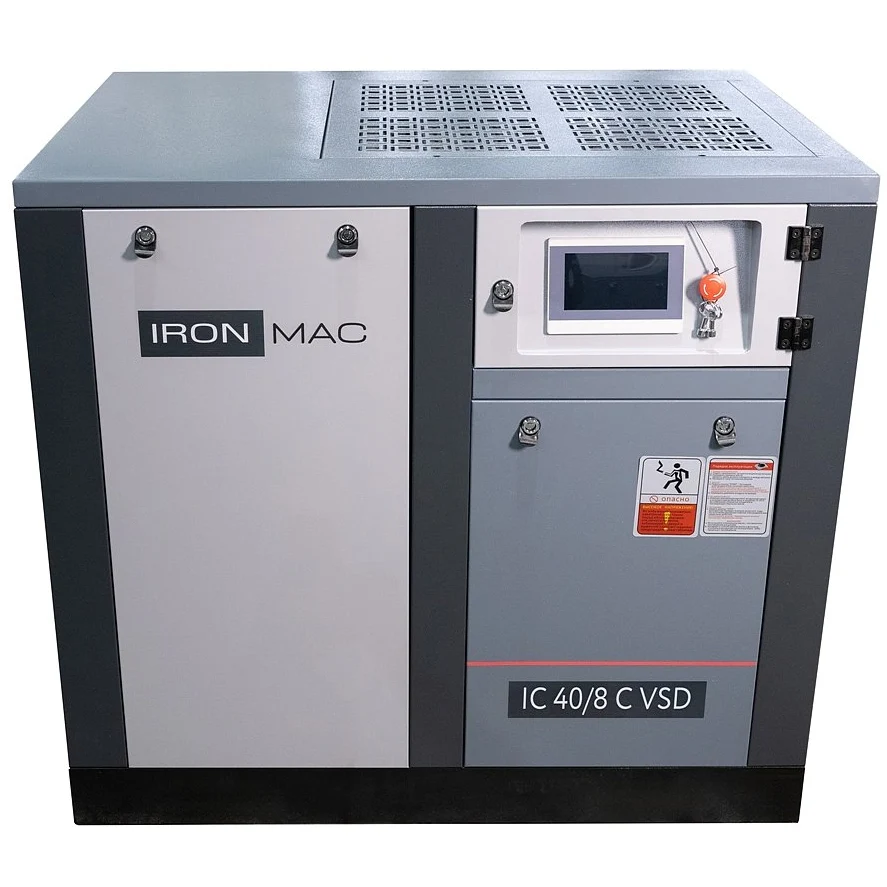 Винтовой компрессор IRONMAC IC 40/8 C VSD (IP 23) — изображение 3